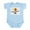 Sky Blue, variant on CafePress - MORE Flight Nurse Infant Bodysuit - Baby Light Bodysuit, Size Newborn - 24 Months