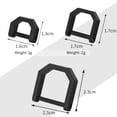 thumbnail image 5 of con Hebilla de Aleación de Titanio, Multiherramienta , Hebilla para Coche, Equipo para Exteriores, Diseño Plano y en Forma de D, Hebilla de M, 5 of 5