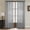 Light Gray, variant on Dtwnek 2 Panels Sheer Curtains Set Light Filtering Window Curtains for Living Room, Bedroom, 100" x 84", Light Gray