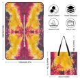 thumbnail image 2 of Colorful Tie Dye Vortex Outdoor Picnic Blanket, Foldable Waterproof Beach Mat, Portable Beach Blanket for Beach Camping, Hiking, Family Concerts, 2 of 8
