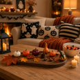 thumbnail image 6 of YOYTOO 21Pcs Foam Pumpkin Maple Leaf Set, Artificial Mini Pumpkins Decor for Indoor Outdoor Fall Harvest Thanksgiving Halloween Party, 6 of 9