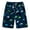 Navy, variant on Mens Swim Trunks, Quick-Dry Sports Surfing Tropical Print Spandex Beach Shorts Elastic Board Shorts Bathing Suit