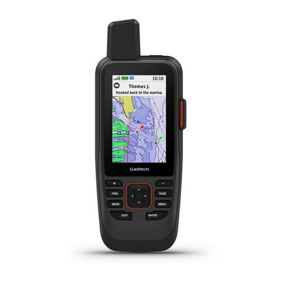 Garmin GPS Navigation System 010-02236-02 GPSMAP 86sci; Route Guidance For Marine; Preloaded US Bluechart G3 Coastal Charts And inReach Capabilities; Handheld With 3 Inch LCD Display; TFT Color
