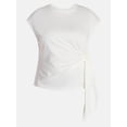 thumbnail image 5 of Terra & Sky Women’s Plus Side Tie Dolman Tee, Size 0X-5X, 5 of 5