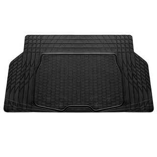 4pcs Floor Mats for Auto Car SUV Van Semi-Custom Trimmable Vinyl Floor Mat  3 Row