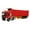 Red, variant on HILABEE 1:50 Scale Engineering Semi-Trailer Heavy Truck Dump Car Model Gifts Blue