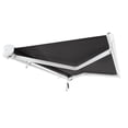 thumbnail image 5 of Awntech 8' x 6.5' Full Cassette Right Motorized Patio Retractable Awning, Black, 5 of 7