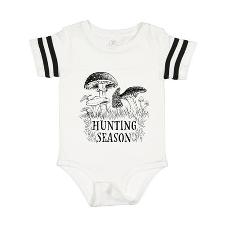 

Inktastic Hunting Season with Mushrooms Gift Baby Boy or Baby Girl Bodysuit