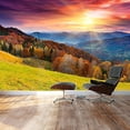 thumbnail image 2 of wall26 Colorful Mountain Forest in Autumn - Landscape - Wall Mural, Removable Sticker, Home Decor - 100x144 inches, 2 of 5