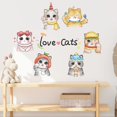 thumbnail image 2 of Vinilos decorativos Sincero de gatos para pared, 2 of 5