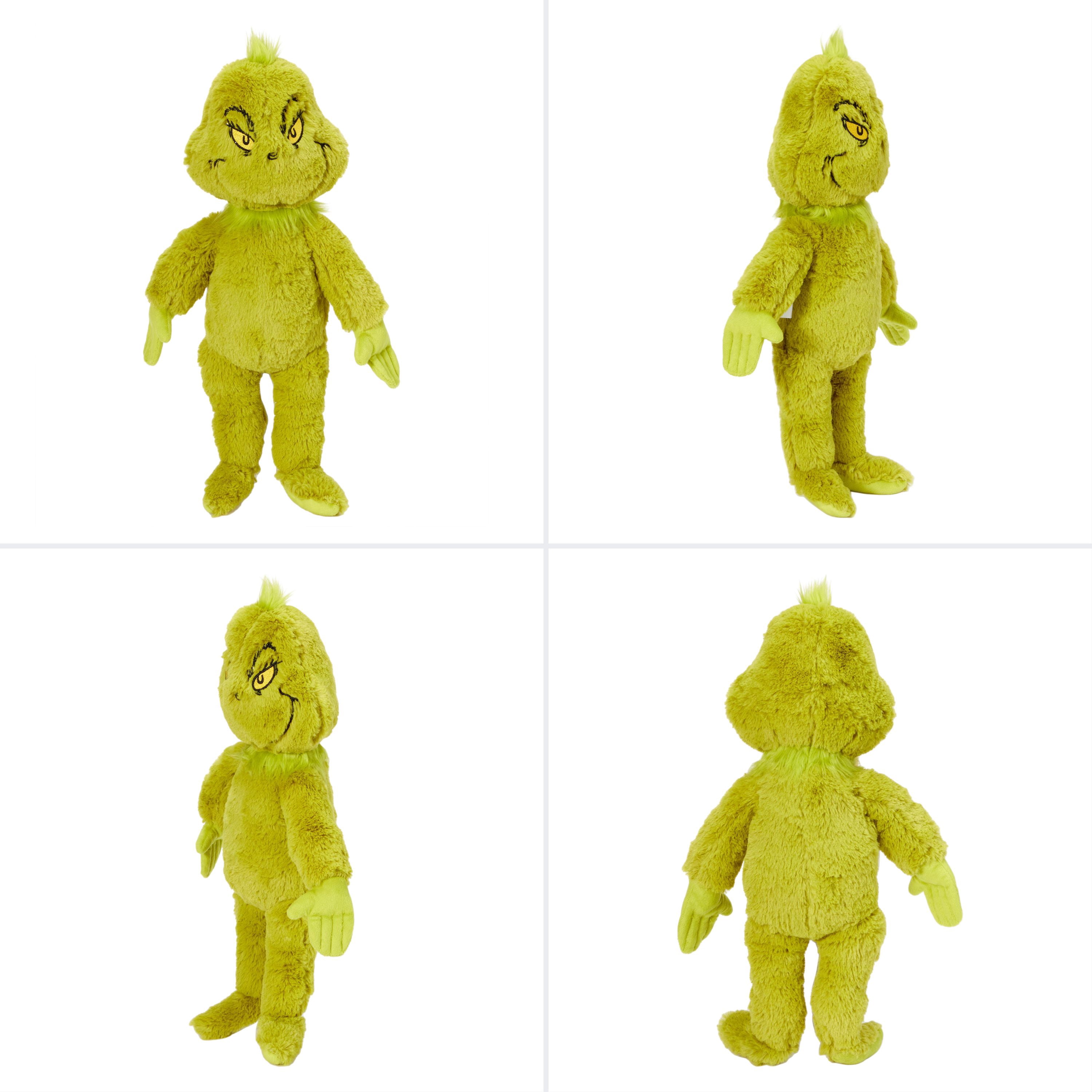 Grinch Kids Plush Bedding Cuddle and Decorative Pillow Buddy