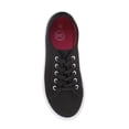 thumbnail image 2 of Wonder Nation Girls Lace-up Sneaker, Closed Toe Black, Size 13, 2 of 7