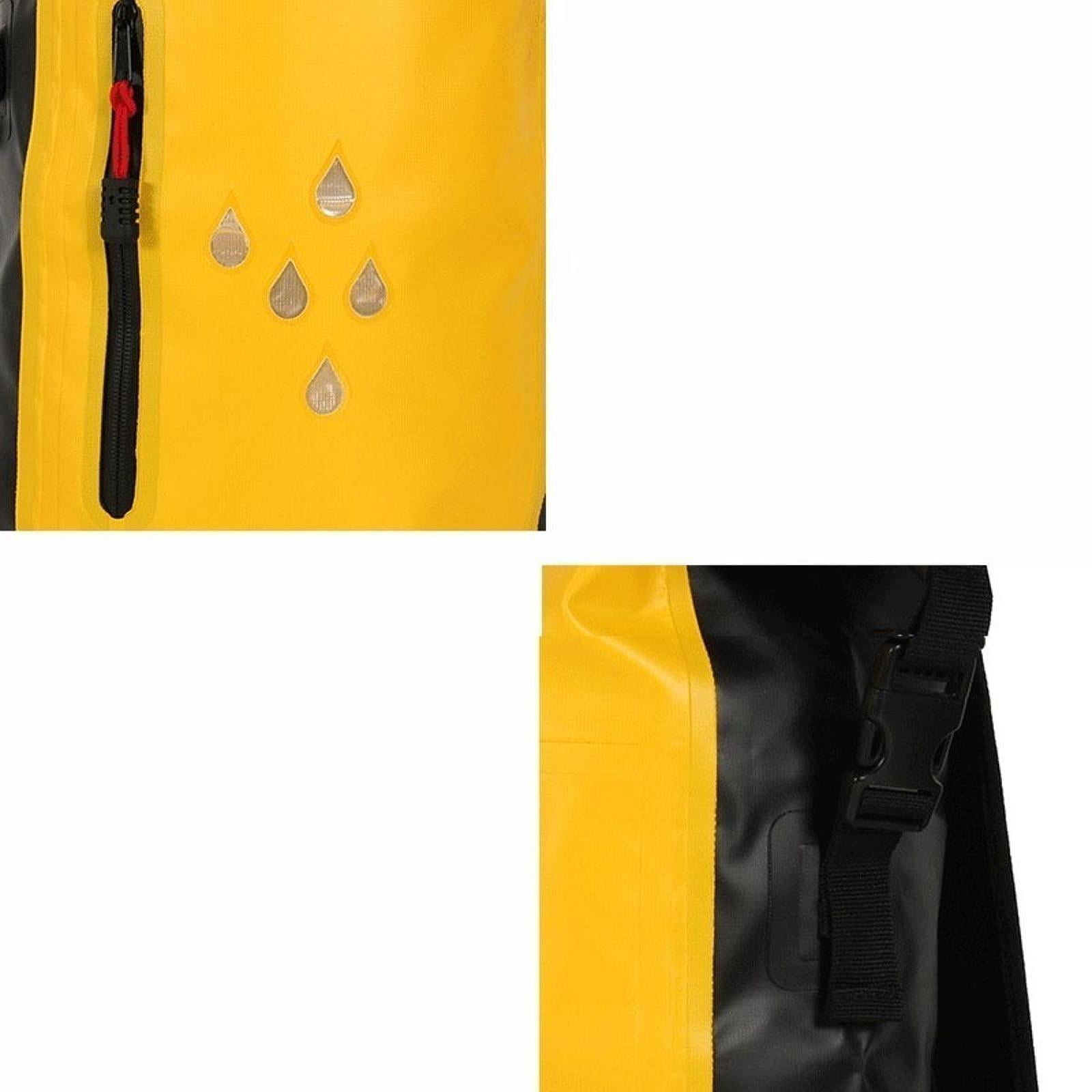 Baoblaze Dry Bag Waterproof 25L Weld Resistant Portable Portable Saco Drier Pack Yellow