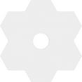 thumbnail image 4 of 40"OD x 7"ID x 14"C x 1"P Daisy Architectural Grade PVC Contemporary Ceiling Medallion, 4 of 11