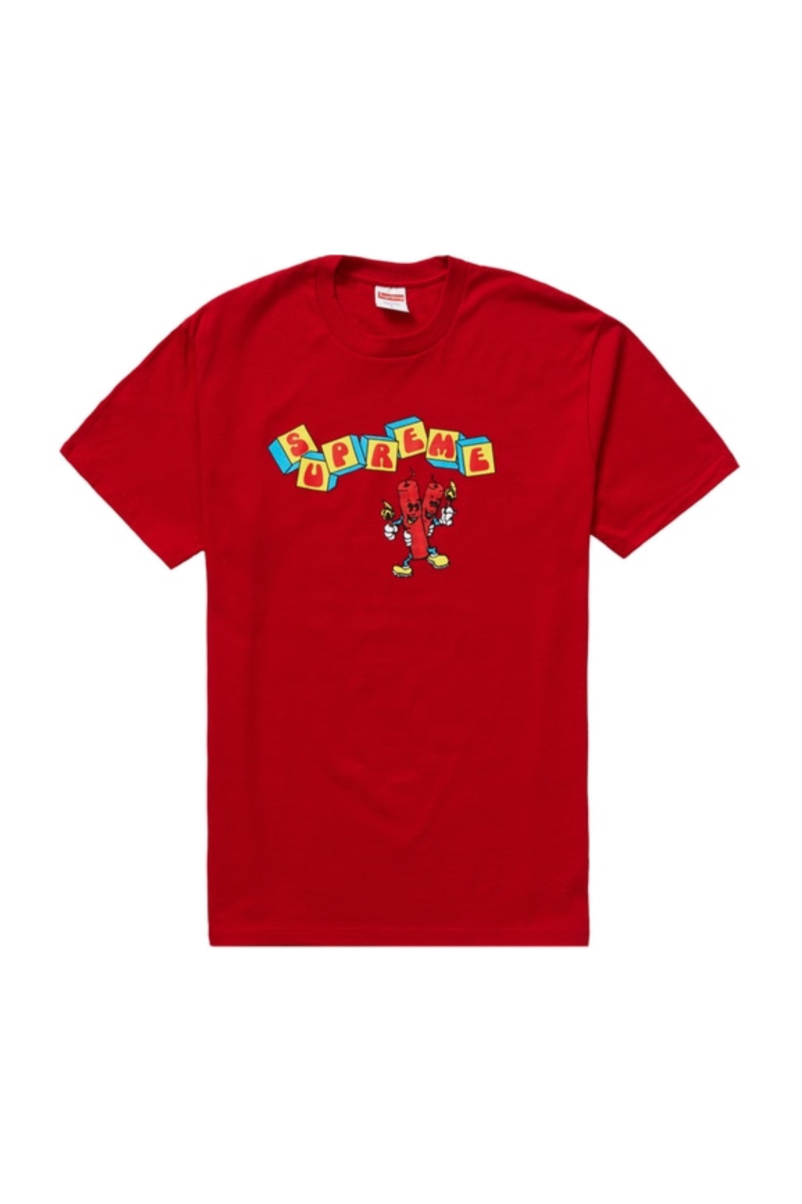 supreme dynamite tee red