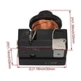 thumbnail image 3 of 3 X Refrigerator Coil Compressor Relay Starter 375w For Freezer Banmo, 3 of 3