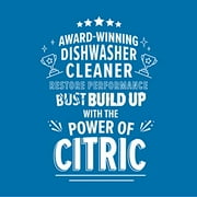 Lemi Shine Dishwasher Cleaner, Lemon Scent, Deodorizes and Removes Build-up, 4 Ct