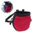 thumbnail image 3 of Advancent Saco de polvo de magnesia para escalada en roca, resistente al desgaste y repelente al agua, imprescindible para exteriores Ropa Deportiva, Zapatos negro rojo, 3 of 6