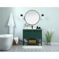 thumbnail image 6 of 40 inch single bathroom vanity in green with backsplash, 6 of 8