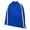 Royal Blue, variant on Natural 1.3gal Drawstring Bag