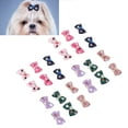 thumbnail image 4 of Dog Hair Bows Rubber Band, Sturdy Pet Bow Headdress Stylish Many Styles Beautiful  For All Types Of Pets, 4 of 8