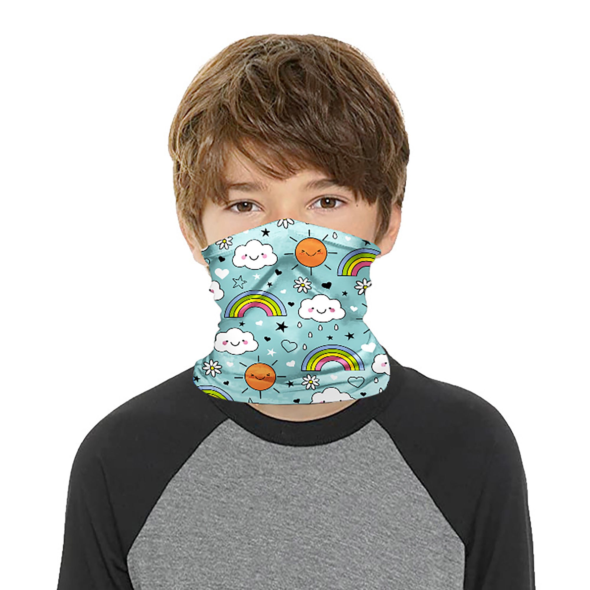 Multi use Bandana Tube Scarf Snood Biker Balaclava Cycling Neck Gaiter Mask