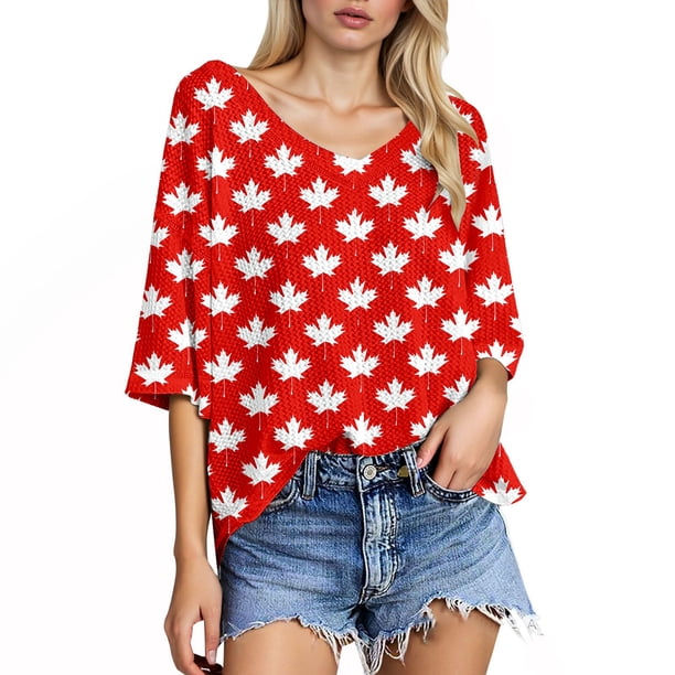 Tops de verano para tallas grandes: cuello redondo, estampado gráfico, comodidad informal, lavables a máquina, S-XXL