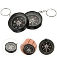 thumbnail image 2 of CIMAXIC 12 Pcs Pirate Compass with Keychain Compass Key Chain Key Ring Bag Pendant Handbag Jewelry Children Gifts (Silver),1.77"X1.77"X0.39", 2 of 4