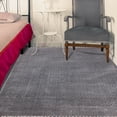 thumbnail image 2 of Casavani Handmade Eco Friendly Cotton Area Rug, gray 11x11 feet, 2 of 6