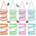 thumbnail image 1 of Mini Butterfly Habitat Cage Butterfly Growing Kit Bulk Butterfly Cage Mini Butterfly Net Habitat Clear Container Terrarium Mesh Enclosure Collapsible Insect Mesh Cage with Zipper (Multi), 1 of 6