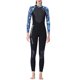 thumbnail image 2 of DivaSail Setuits Buceo Traje de buceo Hombre y traje de mujer Mangas largas Pantalones largos Cuerpo completo Traje de baño completo Deportes transpirables Pieles de buceo Mujeres Negro / azul 【L】 seitruly OD003283-13, 2 of 7