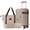 khaki, variant on Luggage Sets 3 Piece Carry on Luggage 22x14x9 Airline Approved, Lightweight Hardshell ABS Suitcases with Wheels, 20 inch, Cream