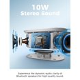thumbnail image 4 of Alarm Clock Radio Odokee con cargador inalámbrico y altavoz Bluetooth, 4 of 7