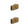 thumbnail image 1 of Naiovety Kit de bolsa para botellas de condimentos para acampar, bolsa de lona multifuncional de gran capacidad para senderismo, barbacoa, Color arena 2Conjunto, 1 of 6