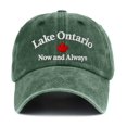 thumbnail image 5 of Unisex Retro Lake Ontario Baseball Cap - Vintage Graphic Trucker Hat with Classic Fit Design, 5 of 5