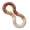 D, variant on B Wooden Worm Bracelet Bodhi Seed Style Valentine Decoration Jewelry For Ladies Men Stress Relief Toy B