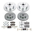 thumbnail image 3 of PowerStop Front and Rear Z26 Street Warrior Carbon-Fiber Ceramic Brake Pad and Drilled and Slotted Rotor Kit Fits: LEXUS Select Models K6947-26, 3 of 9