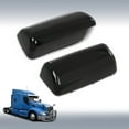 thumbnail image 2 of Black Replacement Door Mirrors Covers Right+Left Side Fit For Peterbilt 579, 2 of 10