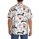 thumbnail image 3 of Fotbe Halloween Dachshund Camisa Estampada de Manga Corta para Hombre, Casual de Verano, Estilo Playero, Sin Arrugas-XX-Large, 3 of 5