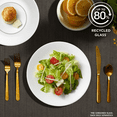 thumbnail image 3 of Corelle Winter Frost White 8.5" Glass Salad Plate (Set of 6), 3 of 8