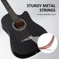 thumbnail image 4 of HONITANO Guitarra Acústica de 38 Pulgadas con Funda y Accesorios para Principiantes, 4 of 9