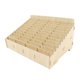 thumbnail image 2 of 48 Grid Wooden Desktop Storage Box Stable Synthetic Wood Multi Cell Phone Rack Display for School, 2 of 5