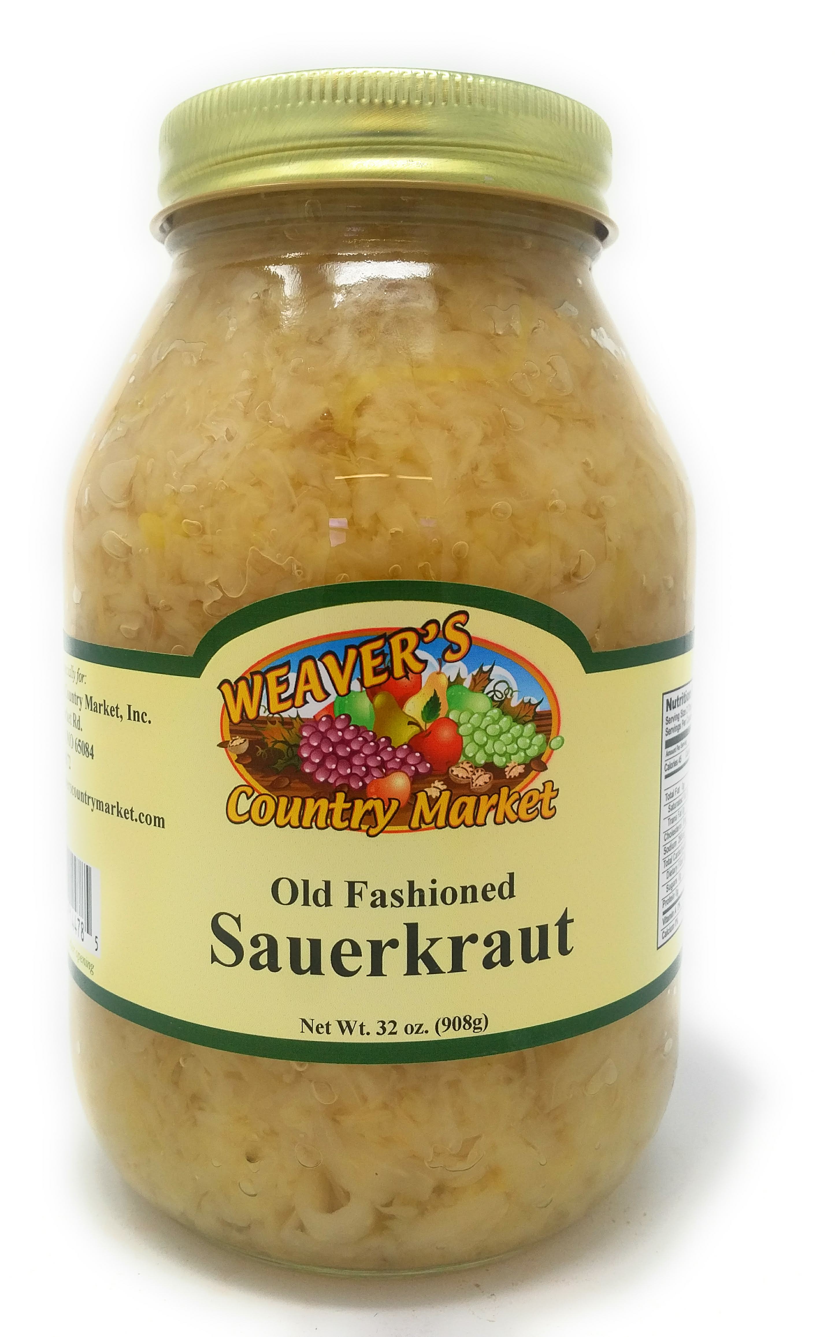 Weaver's Country Market Sauerkraut