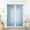 Blue, variant on Sheer Ruffle-Trimmed Curtains for Living Rooms & Bedrooms – Elegant Light-Filtering, Vintage Style, Breathable Polyester, Versatile Home Decor Solution