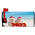 thumbnail image 2 of GZHJMY Magnetic Mailbox Covers 2023 Christmas Snowmen Mailbox Stickers MailWraps Post Cover 20.7x18.03 inch Home Decor, 2 of 5