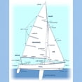 thumbnail image 3 of CafePress - SAILBOAT DIAGRAM (Technical Design) Light T Shirt - Men's Classic Graphic T-Shirt, 3 of 4