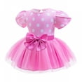 thumbnail image 3 of ATAIKU 3M-18M Infant Baby Girls Princess Dress Up Romper Onesie Tutu Dress Bodysuit with Headband Birthday Halloween Christmas Party Dresses, 3 of 8