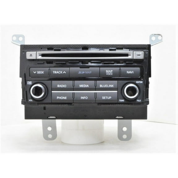 Pre-Owned 2016 Hyundai Azera AM FM XM Navigation CD Player Radio OEM - Verify Specific Vehicle Fitment In Description - (Good)