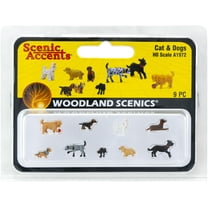 Woodland Scenics Cats And Dogs-HO-Scale