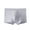 Light Grey, variant on Men's Seamless Boxer Briefs Solid Color Anti-Chafe Breathable All-Day Comfort Underwear 1PCS